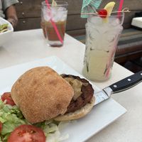 hula burger (vegan). maybe just go for the cocktails ..   at Hula's Modern Tiki in Phoenix