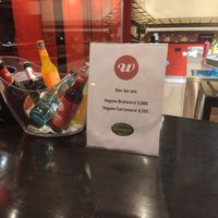 Vegan menu at Weltmeister - Currywurst & Pommes in Cologne