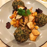 Vegane Knödel at Zum alten Brauhaus in Cologne