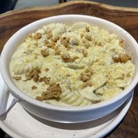 Truffle Mushroom pasta  at Mana Café in Manama