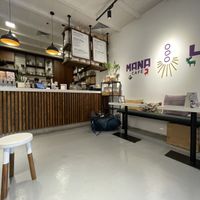 Interior  at Mana Café in Manama