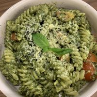 pesto pasta  at Mana Café in Manama