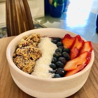 Açai bowl at Mana Café in Manama