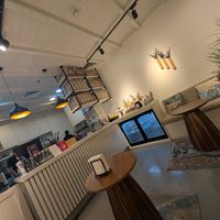 Inside at Mana Café in Manama