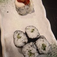 Hosomaki al cetriolo at Domò in Rome