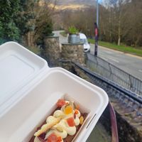Carrot Cake (VG) at Caffi Gwynant in Gwynedd