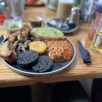Including vegan ‘black pudding'  at Caffi Gwynant in Gwynedd