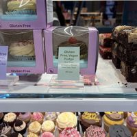 Chocolate Fudge vegan and gluten free  at Lola's Cupcakes - Covent Garden in London