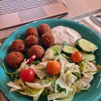 Falafel at Unperfekthaus in Essen