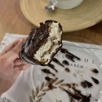 Homemade "Magnum“ ice cream   at Barakokula in Split