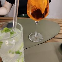 Mojito and aperol spritz at Barakokula in Split
