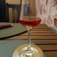 Blueberry brandy😋😋😋 at Barakokula in Split