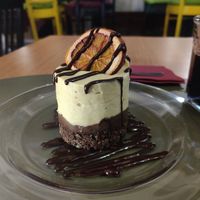 Chocolate orange dessert at Barakokula in Split