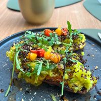 Yin Yang sweet potatoes  at Barakokula in Split