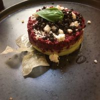 Beet tartar at Barakokula in Split
