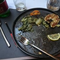 Tofu based delish with classic blitva dalmatinski at Barakokula in Split