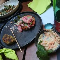 Veggie burger at Barakokula in Split