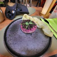 Beetroot tartare at Barakokula in Split