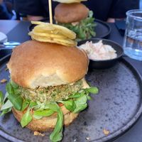 Edamame Burger   at Barakokula in Split
