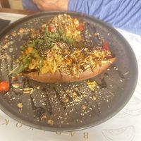 Sweet potato dish  at Barakokula in Split