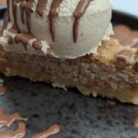 Dessert -- almond crostata at Barakokula in Split