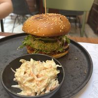 Buns n’ roses burger - fine but the weaker of the three dishes we triedd  at Barakokula in Split