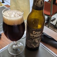 The Black Queen beer at Barakokula in Split