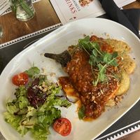 parmegiana eggplant 10/10  at Barakokula in Split