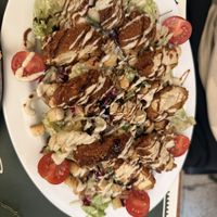 ‘Caesar’ salad with tofu nuggets  at Barakokula in Split