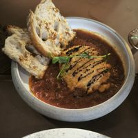 Burrata in yummy tomato Sauce at Barakokula in Split