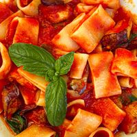 Pasta Norma   at Pasta & Pasti in Cefalu