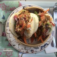 Delicious Bao Buns 😋 at Natur Kitchen in Mallorca