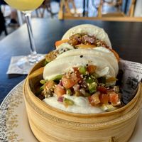 Bao buns  at Natur Kitchen in Mallorca