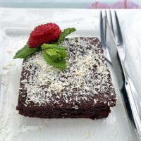 Brownie  at Natur Kitchen in Mallorca