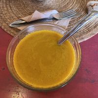 crema de elote   at Restaurante Arugula in Oaxaca