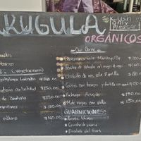 Menu (may change). at Restaurante Arugula in Oaxaca