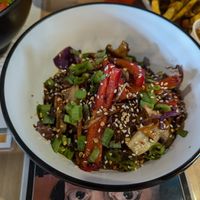 Japchae at Broad Leaf Brewery & Spirits in Kentwood