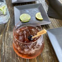 Chocolate cherry boulevard (Zero proof alcohol)  at The Volstead by Unity in Philadelphia