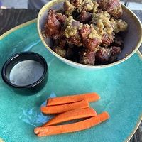 Garlic parmesean wings from the fall menu. at The Volstead by Unity in Philadelphia