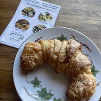 Vegan croissant oh my goodness so good!   at Julie's Cafe in Gothenburg