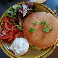 Omelette at Julie's Cafe in Gothenburg