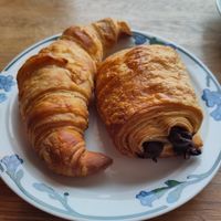 Both yummy at Julie's Cafe in Gothenburg