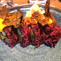 Black rice uramaki   at Yasuragi  in Saltsjo-boo