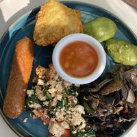 Vegan breakfast   at Busy Bee Cafe in Sliema