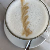 Oatmilk latte macchiato   at Busy Bee Cafe in Sliema