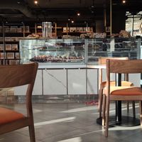 Atmosphere is decent when they're not busy at Busy Bee Cafe in Sliema