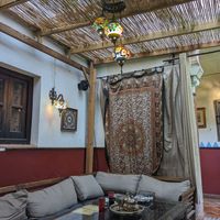 Patio interior at Tetería Petra in Cordoba