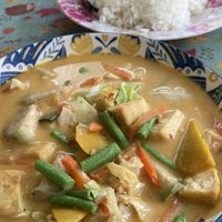 Massaman curry!  at Jeng Noodle Thai Food & Vegetarian Food  in Bangkok