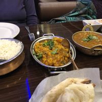 Rice, Chana, aloo Gobi   at Taste of India II in Staten Island