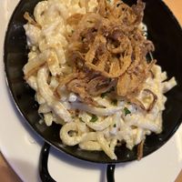 Kässpätzle #Veganuary at Hausbrauerei im Domhof in Speyer